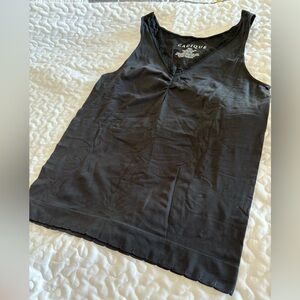 Charcoal Grey Nylon Camisole